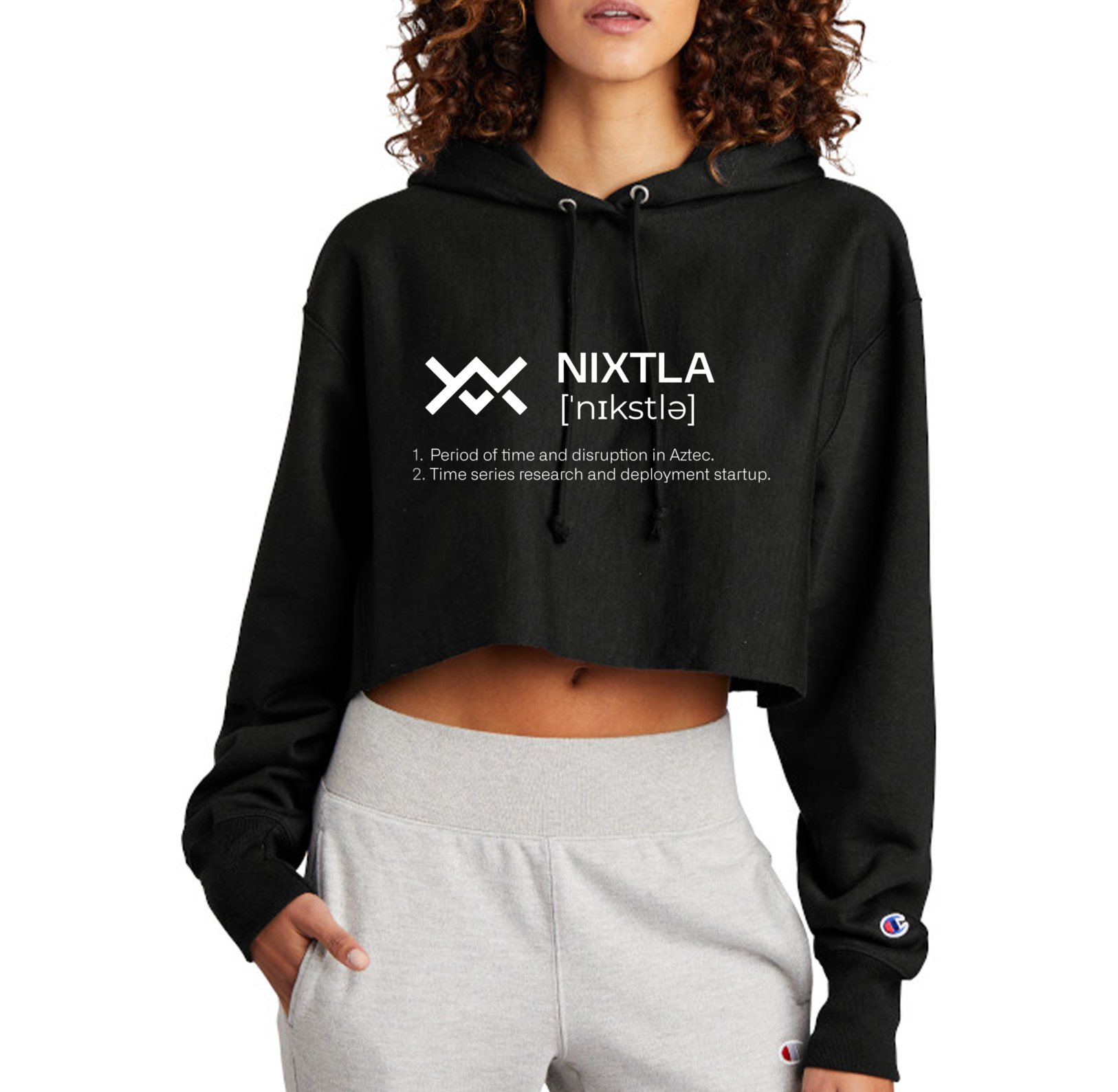 Champion W Cropped Hoodie