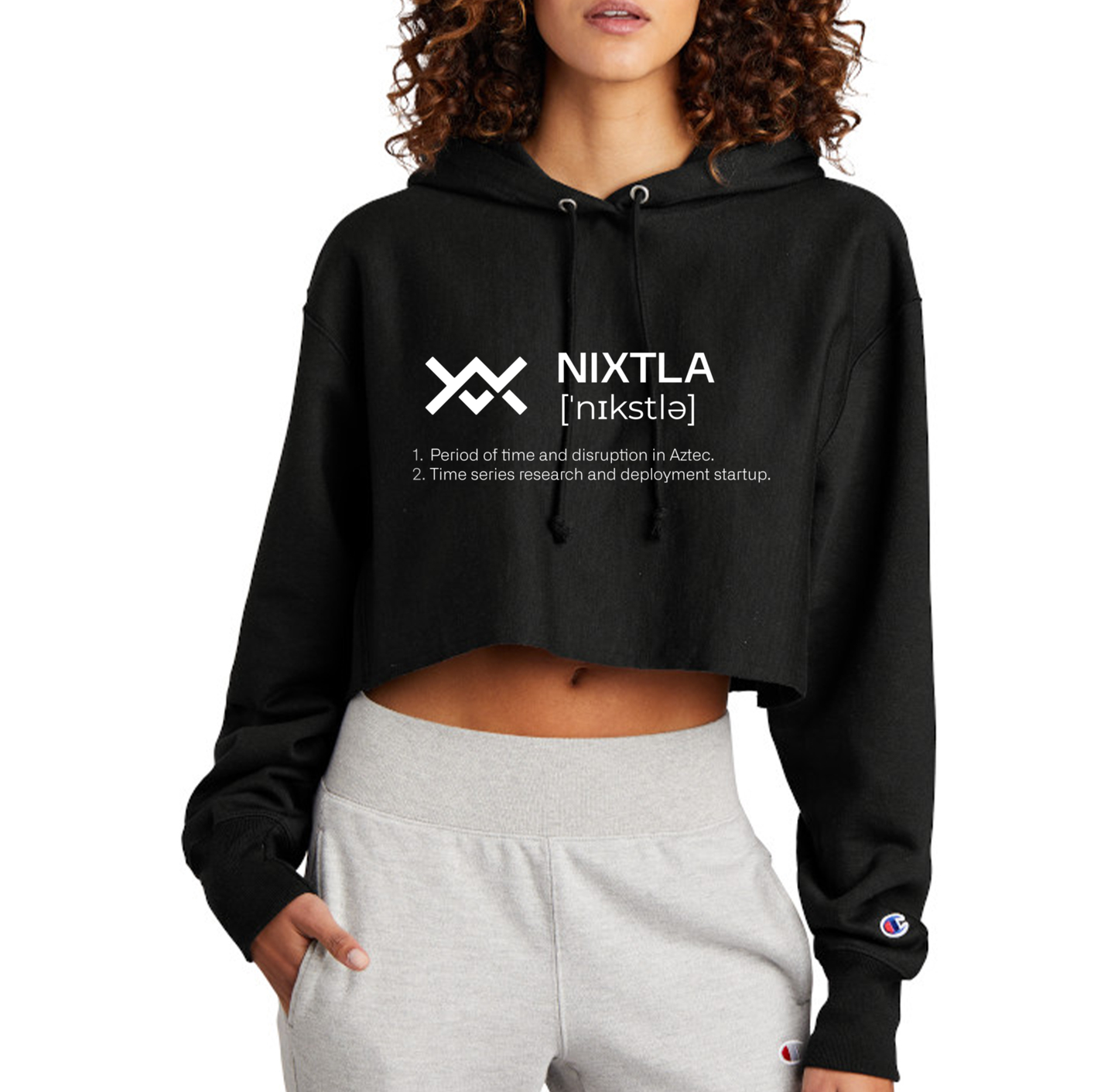 Champion W Cropped Hoodie